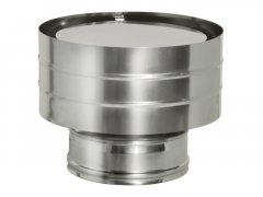 12. Дефлектор ДМК для трубы с изоляцией Ø150.230