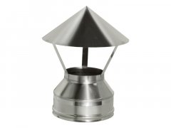 11. Зонт ДМК для трубы с изоляцией Ø150.230